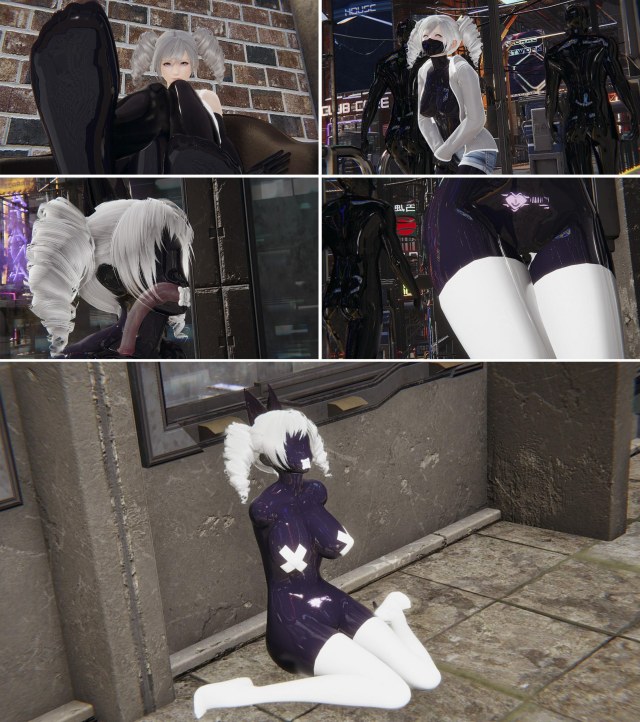 A year-long mistake Gelcoat Latex Sex Puppets Control Bondage BDSM Throat Stretching Toward Blow High Heeled Humanoid Preview