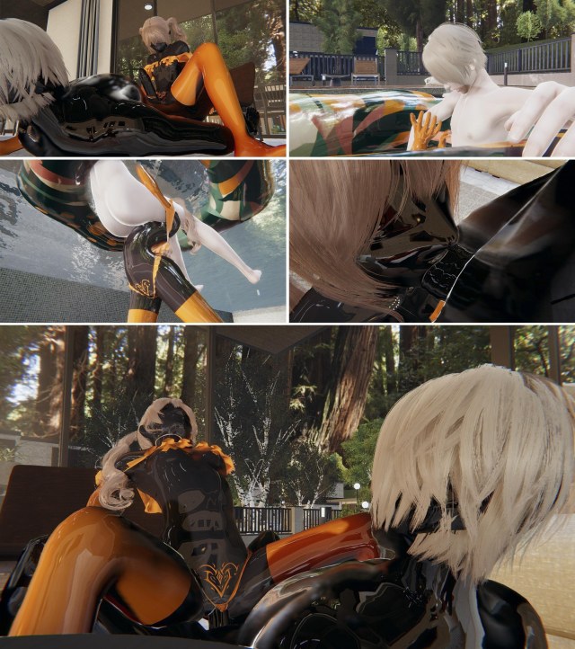 Hypnosis APP Girlfriend 3 Latex Clothes Long Gloves Gum Socks Hypnosis Forced Breast Patch BDSM Consciousness ModificaPreview