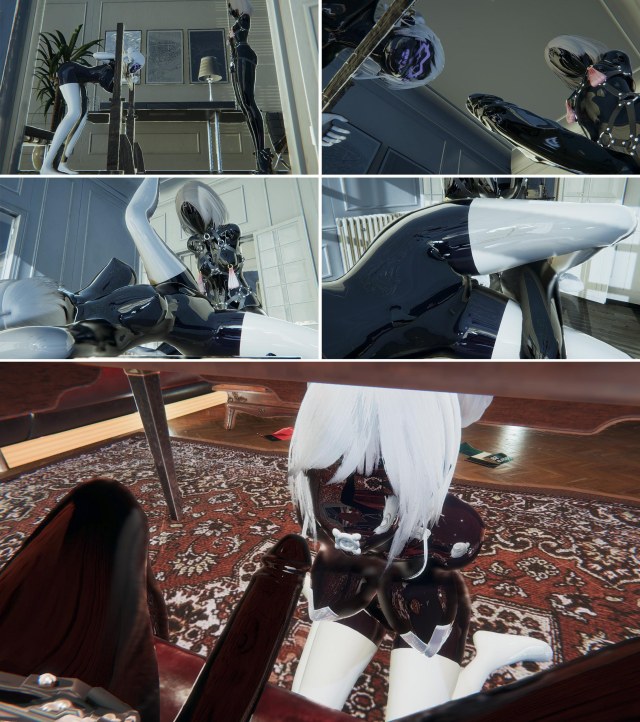 Prisoner's Revenge 8 Gelcoat Playing with Tights Gagging Humanoid Masked BDSM Bound Toning Sex Puppets All Inclusive HPreview