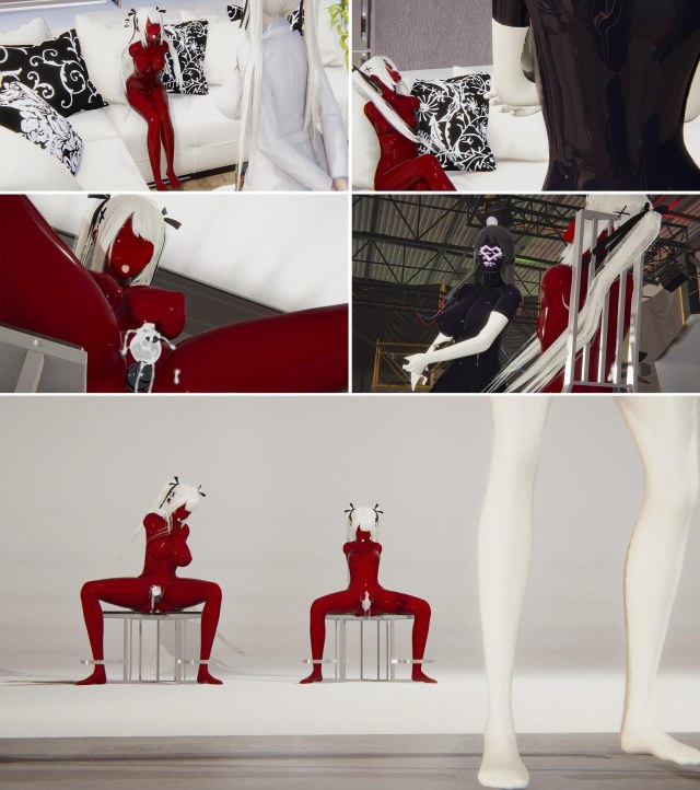 我的性偶是母亲？13  胶衣 玩弄 调教 紧身衣 堵嘴 人形 蒙面 BDSM 拘束 失禁 绑架 中文剧情向预览图