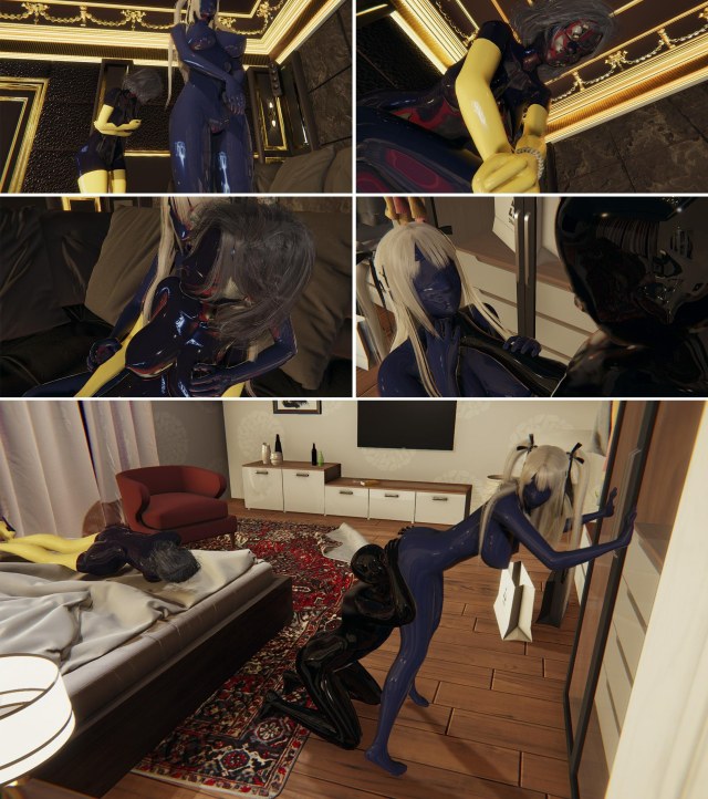 我的抖M妻子5 胶衣 乳胶 人形 性偶 全包 长筒袜 长手套 性 压抑 紧身衣 调教 中文剧情向