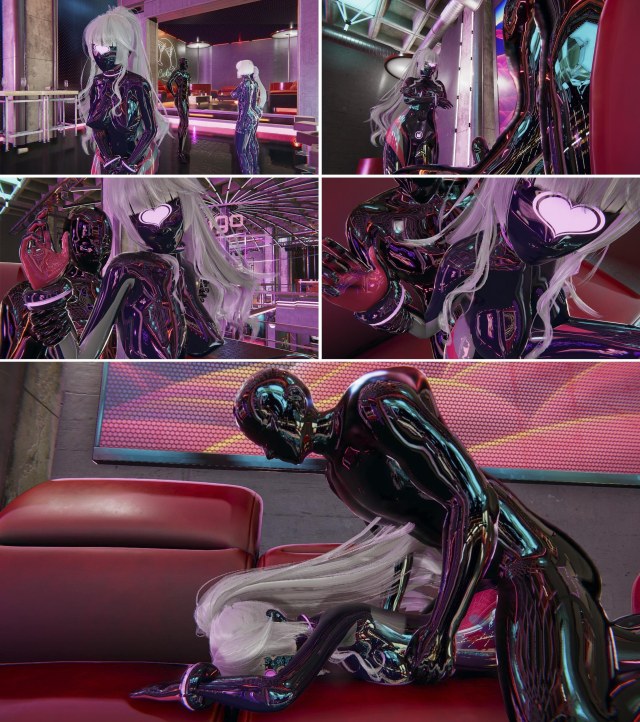 战斗服测试员2 性偶 胶衣 乳胶 控制 BDSM 伸喉 朝吹 高跟 人形 全包 阳具 全包 中文剧情向预览图