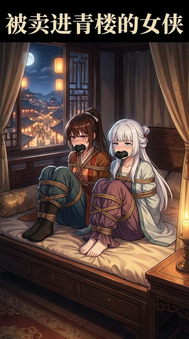 风灵玉秀同人 被人贩绑架卖进青楼的女侠预览图