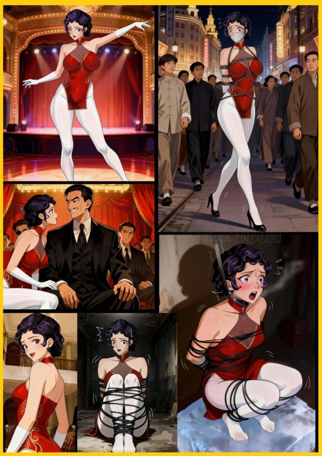 "Shanghai Bund Spy 01", the top dancer at Paramount, a sexy, erotic cheongsam, entangled with the gangsters, a pawn inPreview