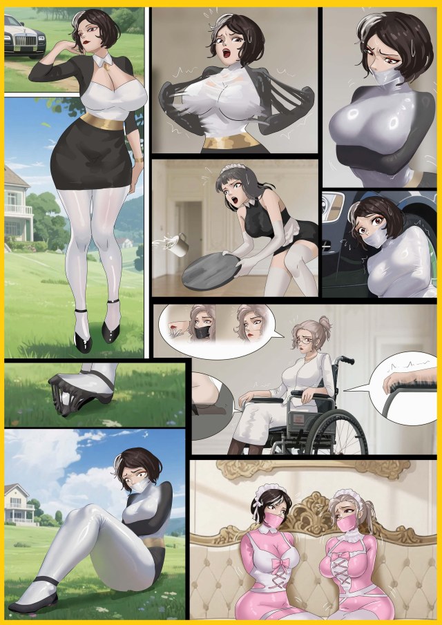 《伪装拘束——被全程操控的女董事长 02》继续有趣的伪装拘束 更多高高在上的千金被自己的华服包裹囚禁~预览图