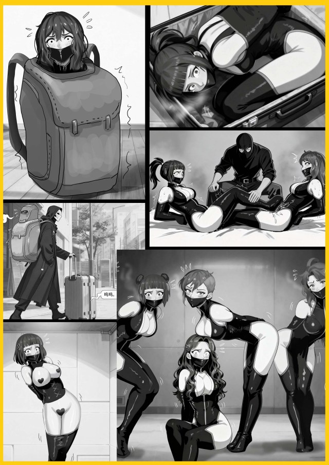 《无解束缚裙03-缚影囚笼》特制拘束服锁住自由与呼吸 精密机关锁住毕生自由，地下工厂的秘密 数十个美女的痛苦呻吟预览图