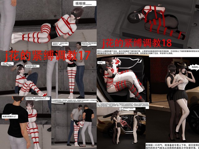 警花的紧缚调教17-18预览图
