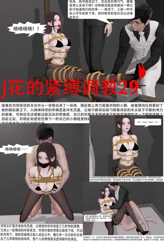警花的紧缚调教29-30预览图