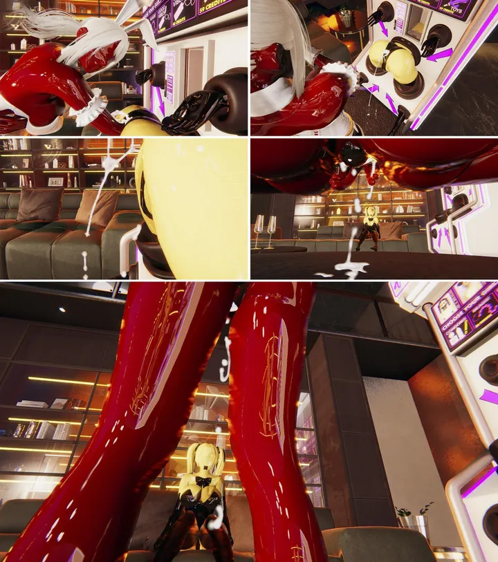 TENTACLE8 Tentacle Clothes Gelcoat Gagging Humanoid Masked BDSM Conditioning Sex Puppets Rabbit Girl Chinese DramaPreview