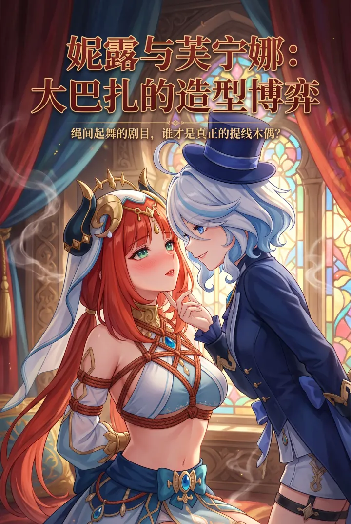 《妮露与芙宁娜：大巴扎的造型博弈》