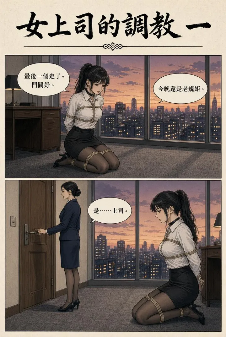 My Female Boss's Training: 1-2