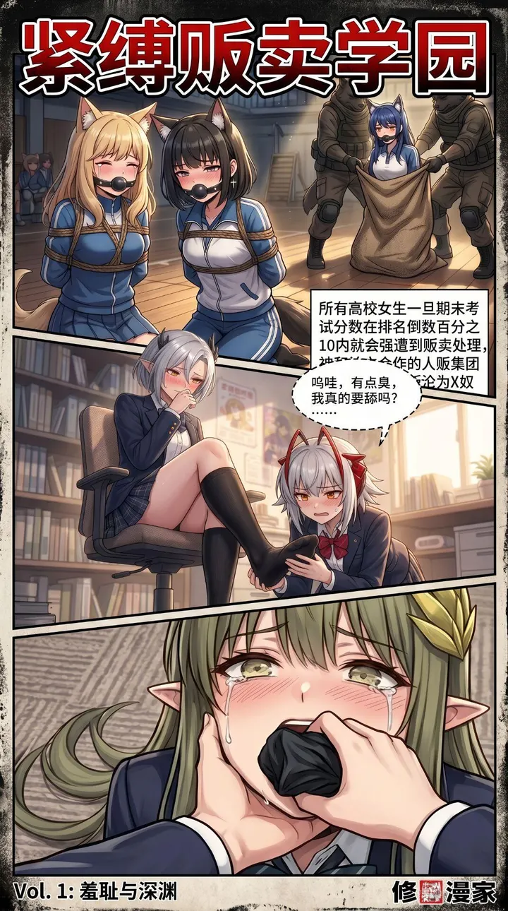 紧缚贩卖学园(第一章)预览图