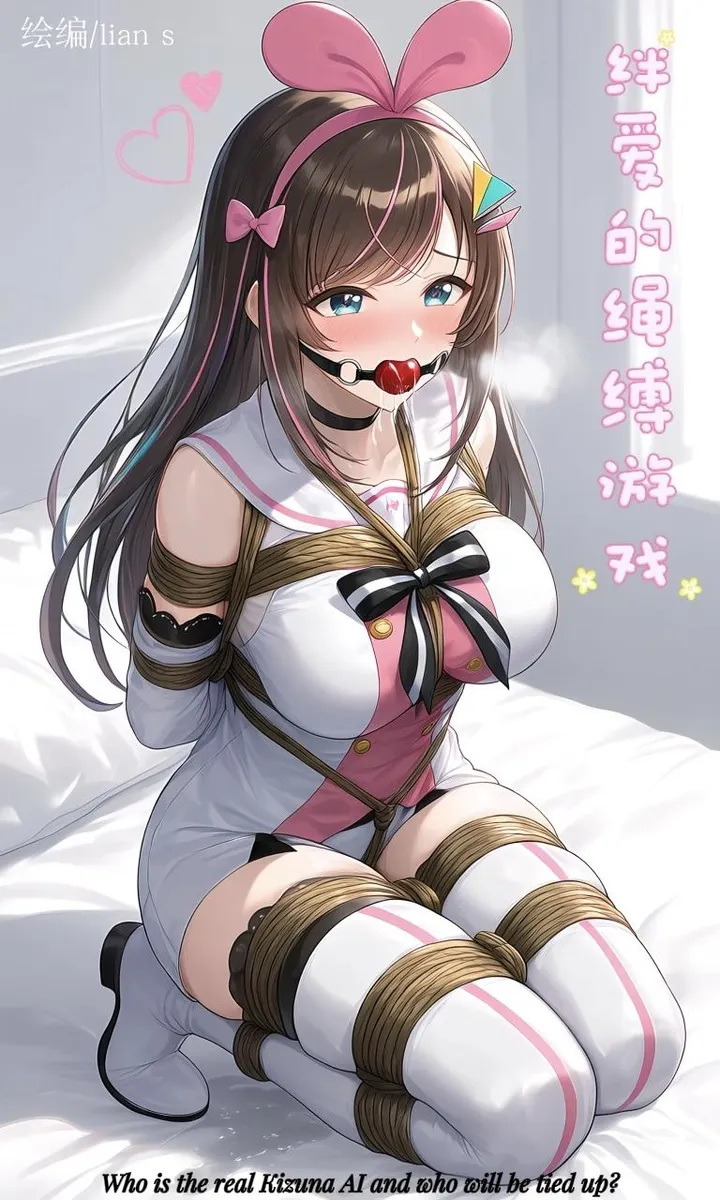 Bind Ai's Rope Bondage Game (Includes a final twist where Bind Ai is tied up in China, Bind Ai is knocked unconscious,