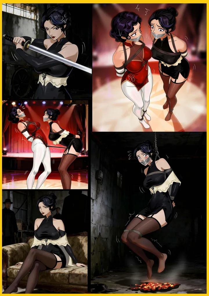"Shanghai Bund Spy 02", a beautiful woman at the helm of the Black Rose, a turf war between old and new gangs, two of Preview