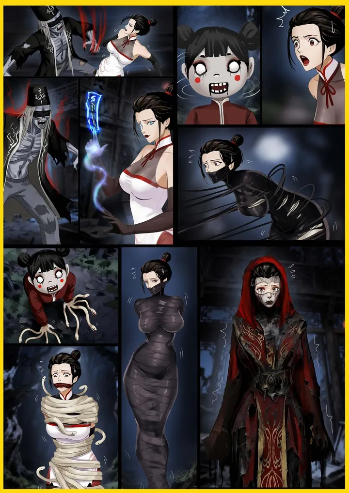 Ancient Shakra Demon Remover: Soul in the Cocoon" is an ultra-rare Chinese horror theme Ghosts are transformed into snPreview