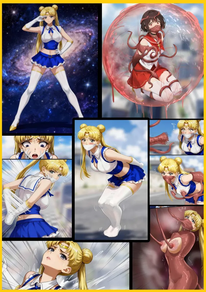 "The Magical Girl's Parasitic Captivity"—an ultra-classic magical girl story featuring costume modifications, tentaclePreview