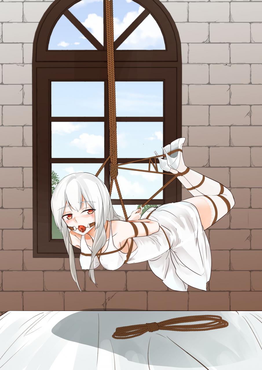 Bound to the Divine Continent: The Battle of the Holy Maiden and the Demon King in Tight BondageCover