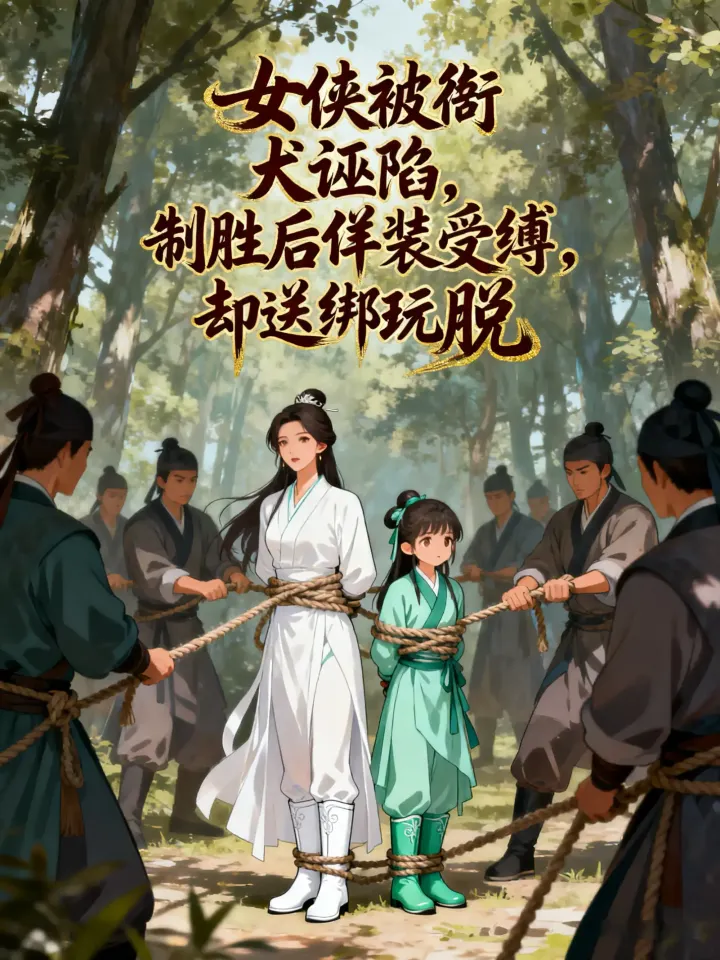 女侠被衙犬诬陷,制胜后佯装受缚,却送绑玩脱封面