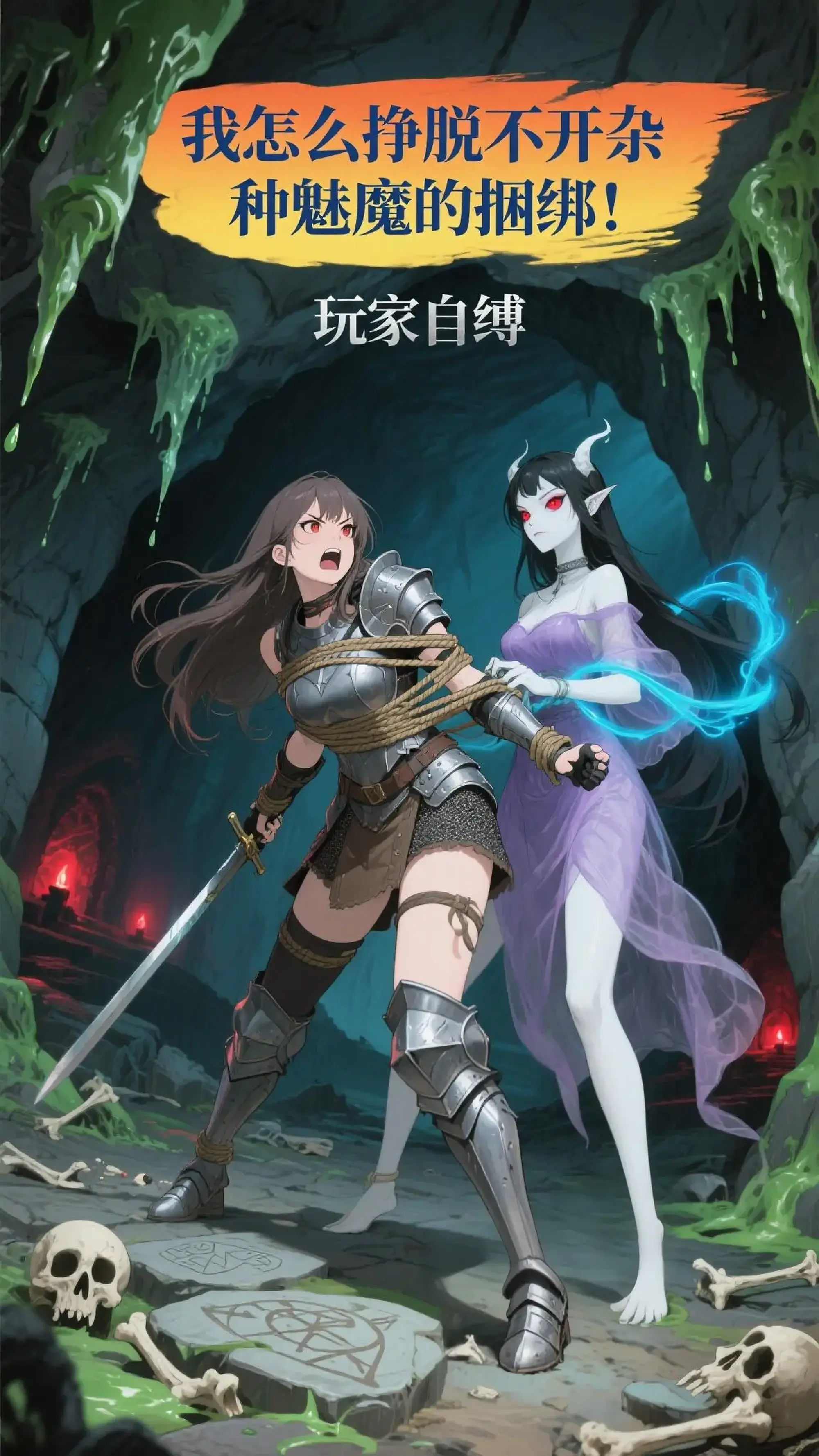 人魔两族强者：我怎么挣脱不开杂种魅魔的捆绑！封面