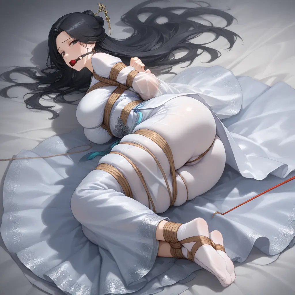 掌管人界的仙子自缚玩脱，法力尽失，试图脱缚，却误下凡间封面