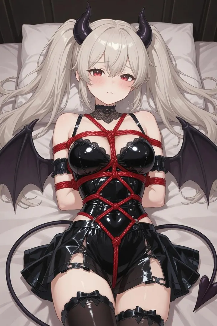 Why is there a bound succubus popping out of my computer?Cover